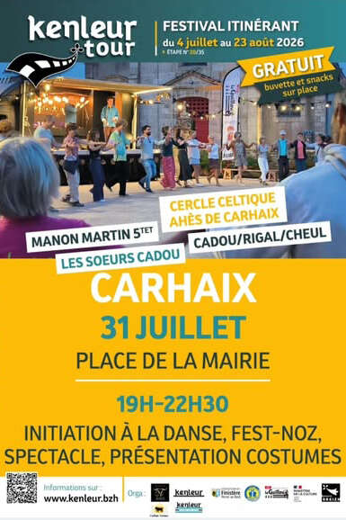 Kenleur Tour spectacle danse bretonne