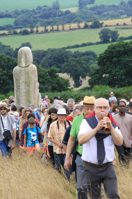 Inauguration et bénédiction des nouvelles statues Inauguration et bénédiction des nouvelles statues