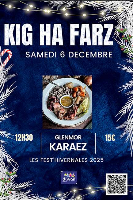 Repas Fest'hivernales : Kig Ha Farz Bio