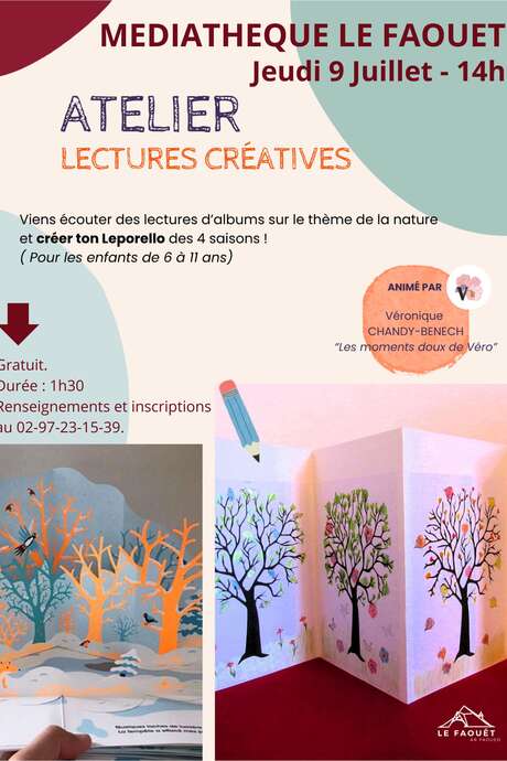 Lectures créatives pour les 6-11 ans