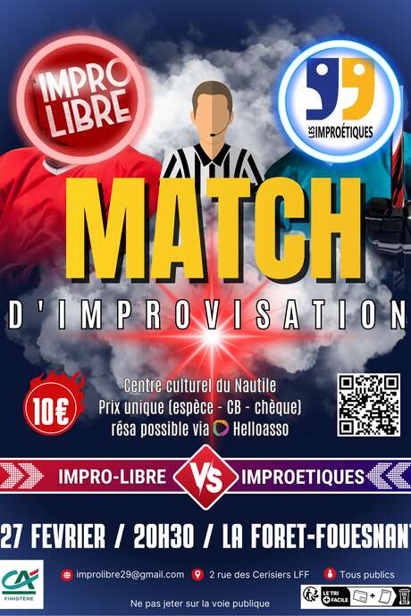 Théâtre - Match d'improvisation