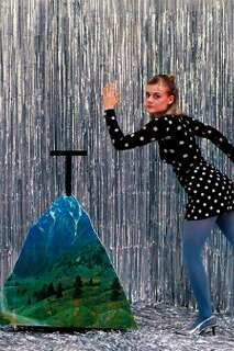 Performance artistique d'Aurélie Druart à Méandres