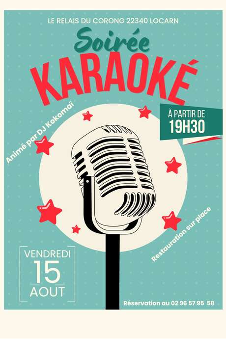 Karaoké au Relais du Corong