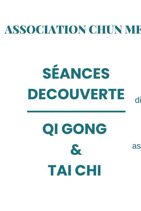 Découverte du Qi Gong, Qi Gong bâton et Tai Chi Chuan