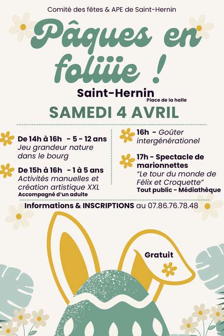 Pâques en foliiie!!