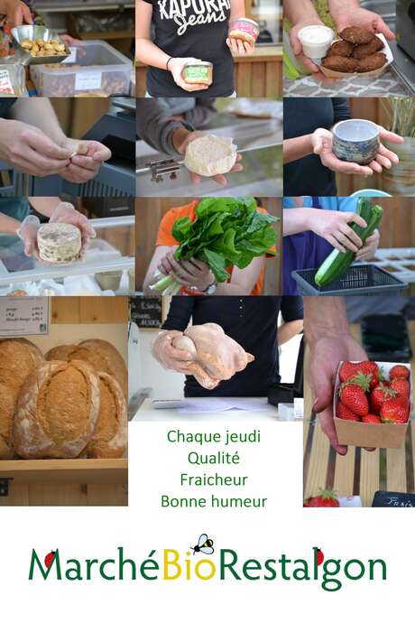 Marché Bio de Restalgon