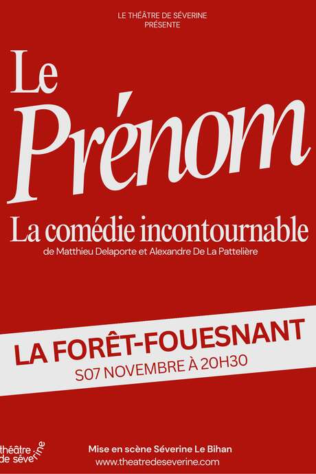 "Le Prénom" pièce de théâtre