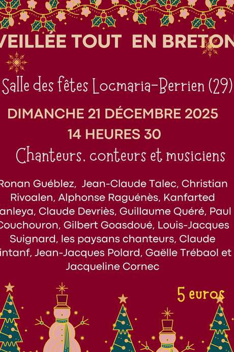 Veillée en Breton 2025