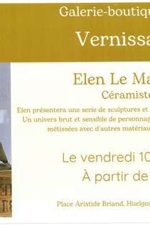 Exposition d'Elen Le Maitre à la Galerie Kao