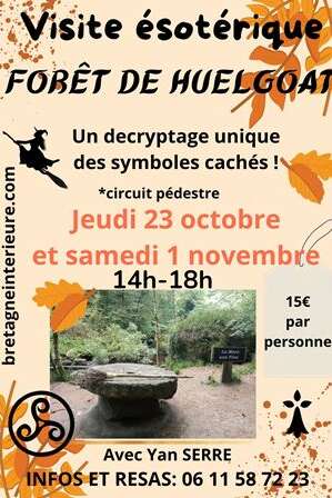 Visite ésotérique dans la forêt d'Huelgoat Visite ésotérique dans la forêt d'Huelgoat