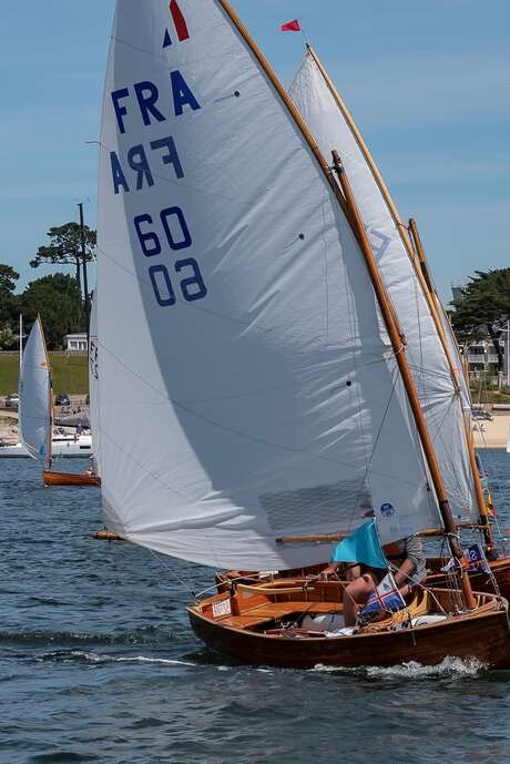 Remontée de l'Odet en dériveurs et petits quillards de sport