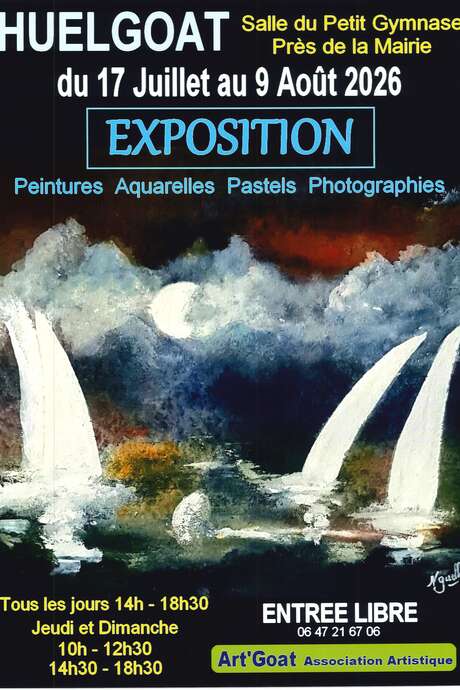 Exposition (Peinture, aquarelles, pastels, photographies)