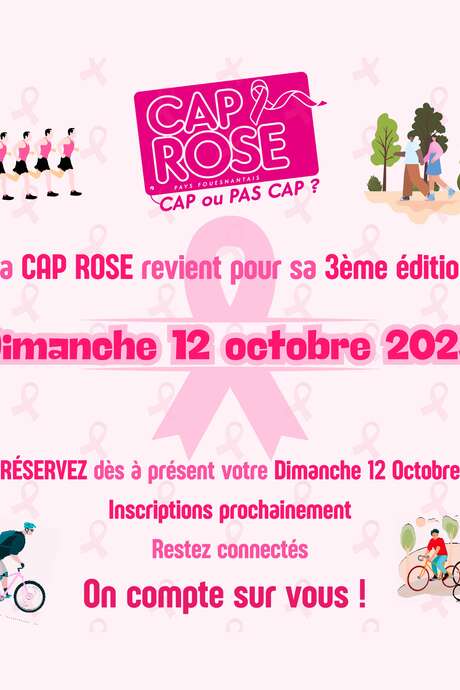 Cap Rose - Randonnées pédestres, cyclotouristes, VTT- 3ème édition