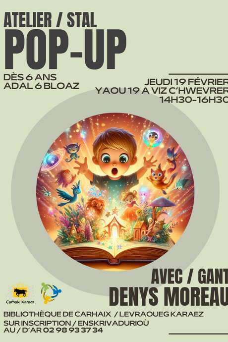 Bibliothèque : Atelier Pop-up