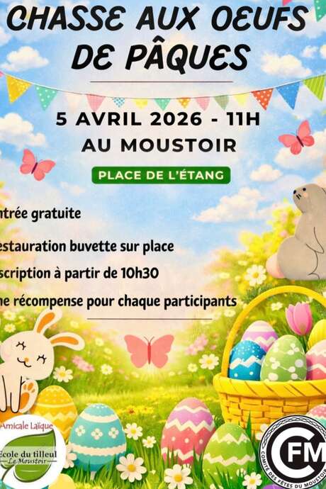 Chasse aux oeufs au Moustoir !