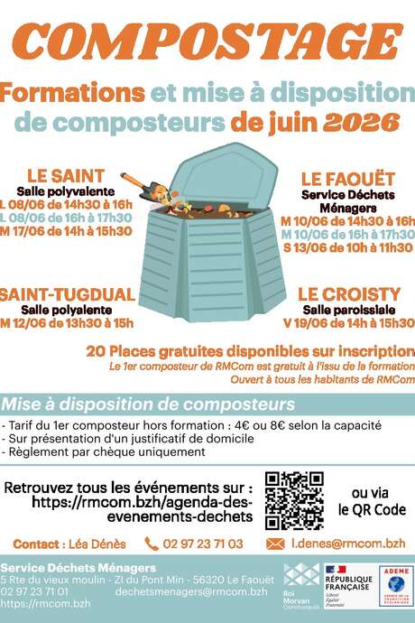 Formation d'initiation au compostage à Le Faouët