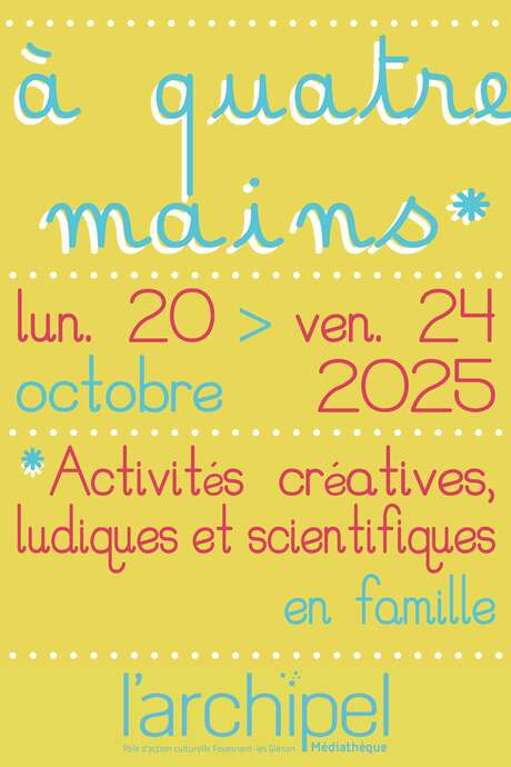 À quatre mains | activités en famille