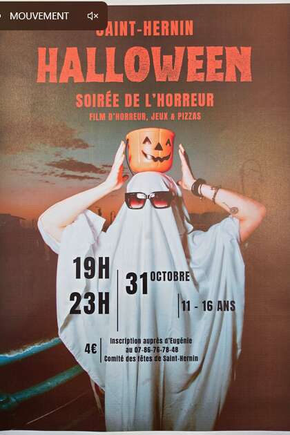 Halloween : Soirée de l'Horreur !! Halloween : Soirée de l'Horreur !!