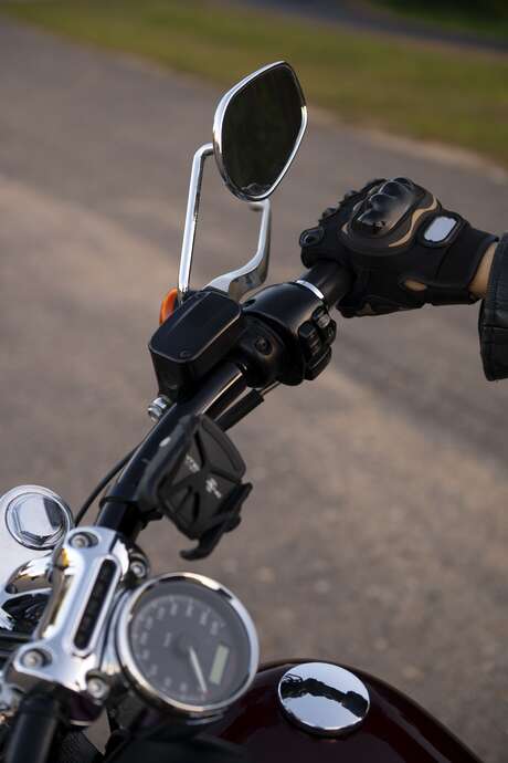 Passage des Motards de l'Espoir à Bénodet