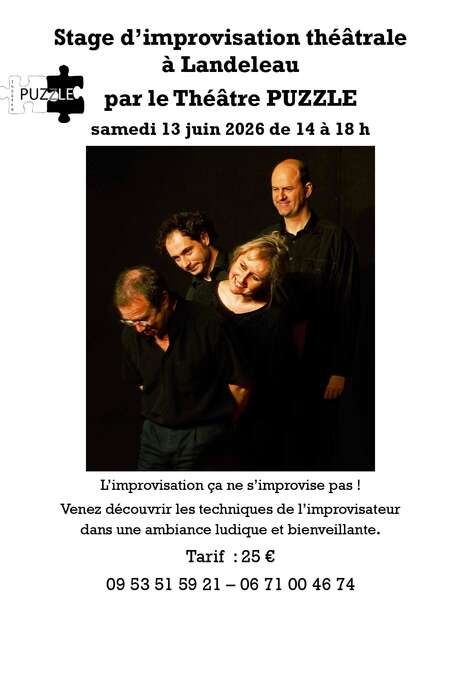 Stage d'improvisation théâtrale
