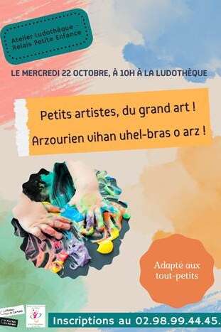 Ludothèque : Petits artistes, du grand art ! Ludothèque : Petits artistes, du grand art !