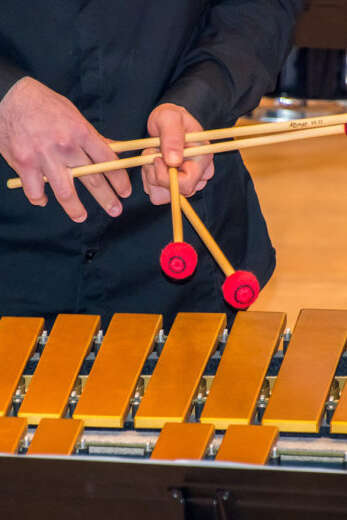Moment musical du Conservatoire : percussions