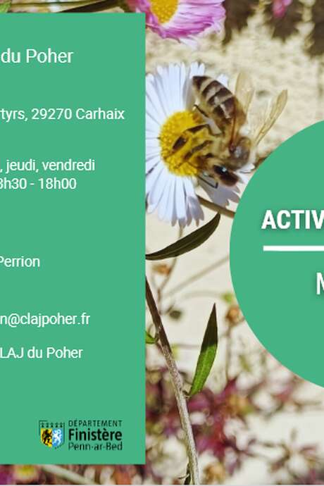 CLAJ : Programme activités Adultes de Mars