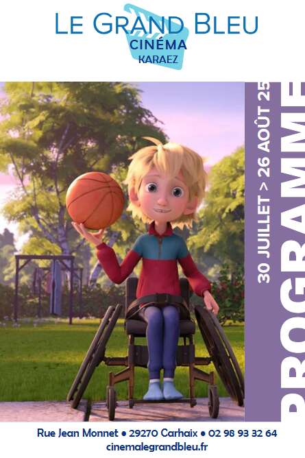 Cinéma Le Grand Bleu : Programme du 30 juillet au 26 août 2025