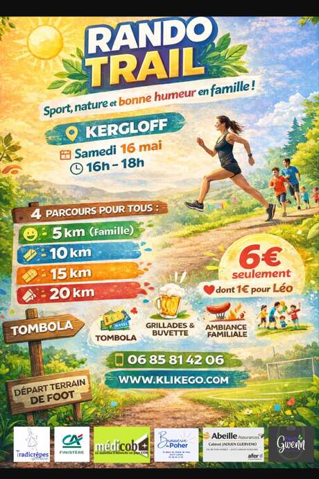 Randonnée et trail pour venir en aide à Léo....