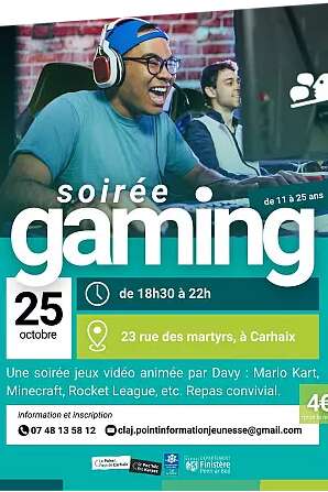 CLAJ : Soirée Gaming