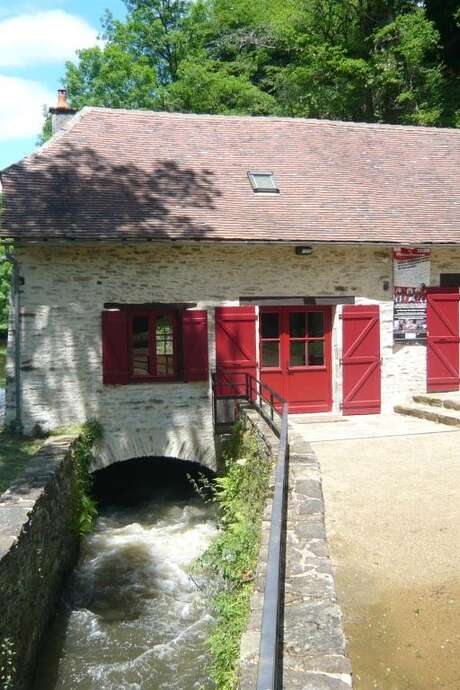 Moulin du Pont Lasveyras Resistance exhibition.