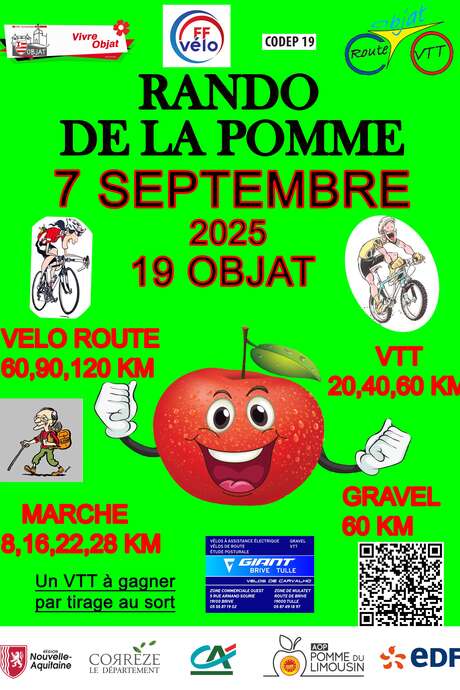 Rando de la pomme à Objat