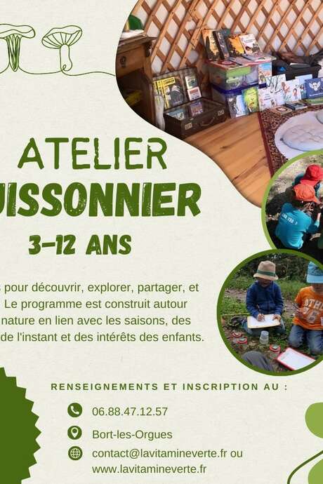 Forest school workshop on nature education