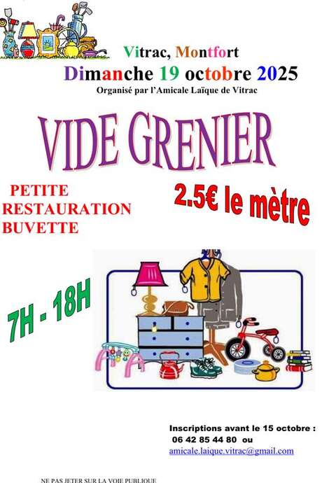 Flea market in Vitrac