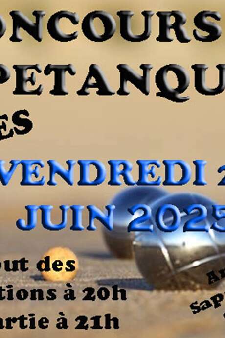 Petanque competition