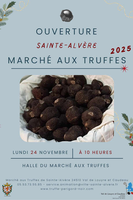 Opening of the Sainte Alvère truffle market