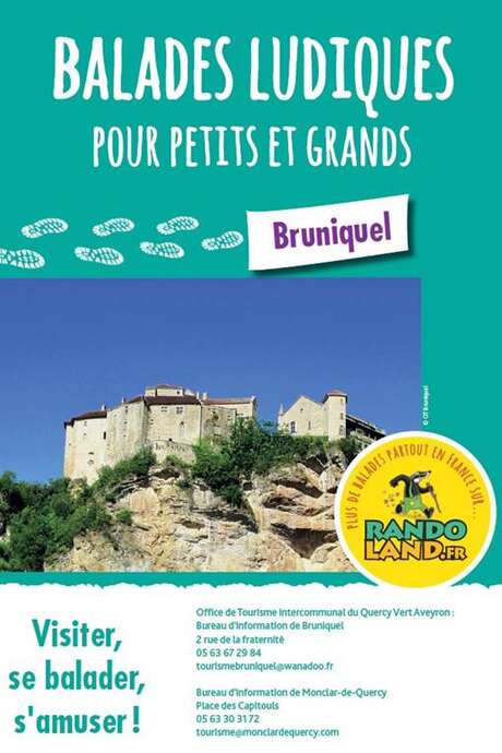 Randoland à Bruniquel Randoland à Bruniquel