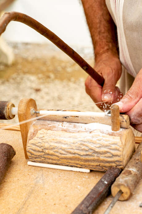 Démonstration des techniques et savoir-faire de l'antiquité