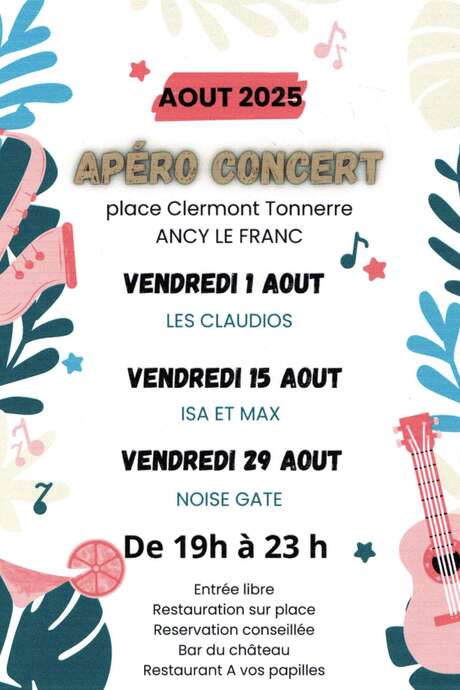 Apéro concert - Noise Gate Apéro concert - Noise Gate