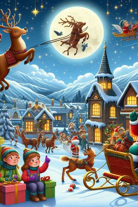 "Le tour d'Europe de Noël" - conte "Le tour d'Europe de Noël" - conte