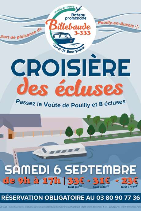 Croisière des écluses- Pouilly en Auxois