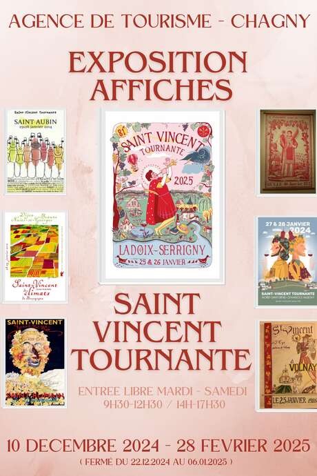 Exposition d'Affiches de Saint Vincent Tournante