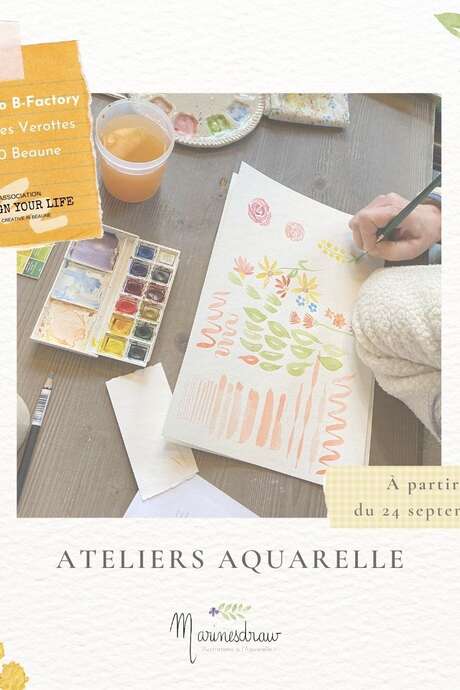 Ateliers Aquarelle à Beaune