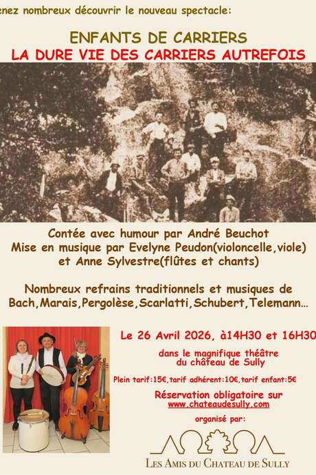 Spectacle "Enfants de Carriers"