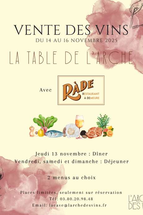 La Table de l'Arche - Vente des vins des Hospices de Beaune