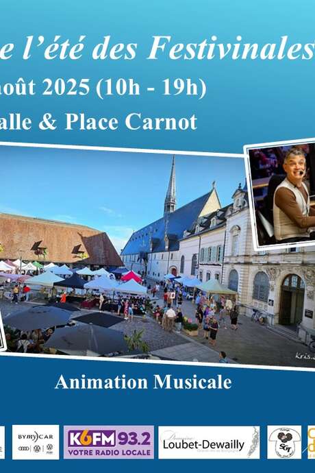 Marché de l’été des Festivinales® à Beaune