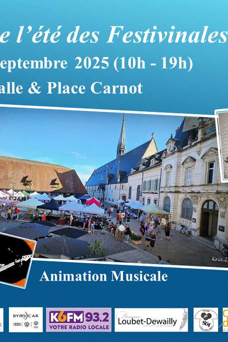 Marché des Festivinales de l'été