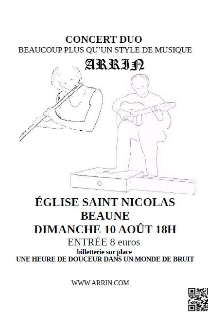 Concert Duo Arrin : beaucoup plus qu'un style de musique