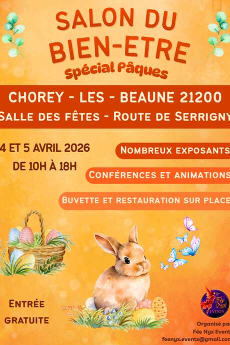 Salon du Bien-Être – Spécial Pâques
Chorey-lès-beaune