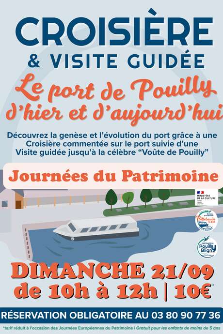 Croisière et visite guidée- Pouilly en Auxois